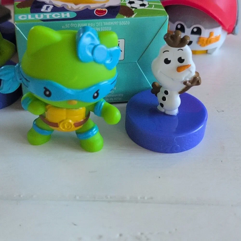 McDonald's Happy Meal Toy Lot of 25, Disney, Tails, FIFA, Mario, FIFA, BTS